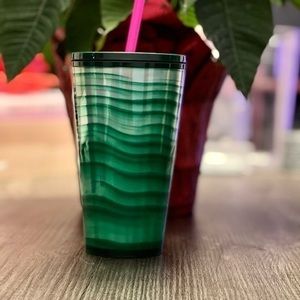 16oz green Holiday Starbucks cup NWT